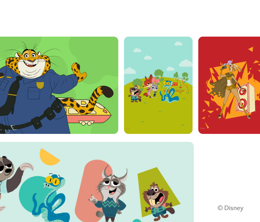 Discover Disney Zootopia 2 templates